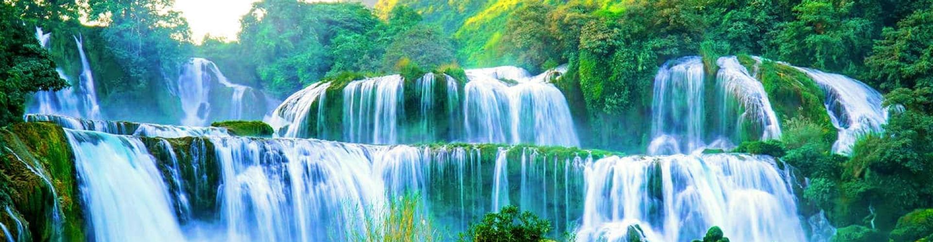 Destinations in Cao Bang City - Ban Gioc Waterfalls